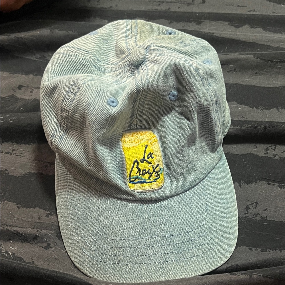 Blue Denim La Croix baseball cap